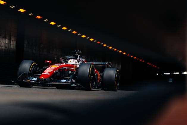 Formula 1 Monaco Grand Prix 2026 Charles Leclerc (Scuderia Ferrari HP, 16) in FP1 on practice day at the Monaco GP 2026 05 06 2026