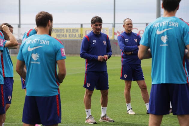 Croatia national team, Nationalteam training session in Rijeka, Croatia Zlatko Dalic during Croatia national team training session at the auxiliary pitches of the HNK Rijeka Training Centre in Rujevica, Rijeka, Croatia, 6 June 2026, as part of preparations for the FIFA World Cup, WM, Weltmeisterschaft, Fussball and an International Friendly, Länderspiel, Nationalmannschaft match against Slovenia.  GoranxKovacic PIXSELL