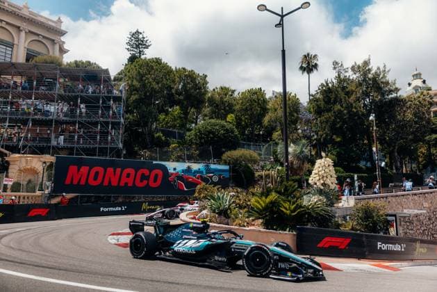 Formula 1 Monaco Grand Prix 2026 Andrea Kimi Antonelli (Mercedes AMG Petronas Formula One Team, 12)in FP1 on practice day at the Monaco GP 2026 05 06 2026