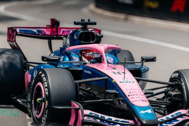 Formula 1 Monaco Grand Prix 2026 Pierre Gasly (BWT Alpine F1 Team, 10) in FP1 on practice day at the Monaco GP 2026 05 06 2026