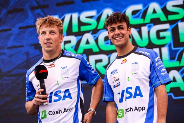 F1 - MONACO GRAND PRIX 2026 LINDBLAD Arvid (gbr), Visa Cash App RB F1 Team VCARB03, portrait LAWSON Liam (nzl), Visa Cash App RB F1 Team VCARB03, portrait during the Formula 1 Grand Prix de Canada 2026, 6th round of the 2026 Formula One World Championship, WM, Weltmeisterschaft from June 5 to 7, 2026 on the Circuit de Monaco, in Monte-Carlo, Monaco - Monte-CarloMonaco Copyright: xXavixBonillax