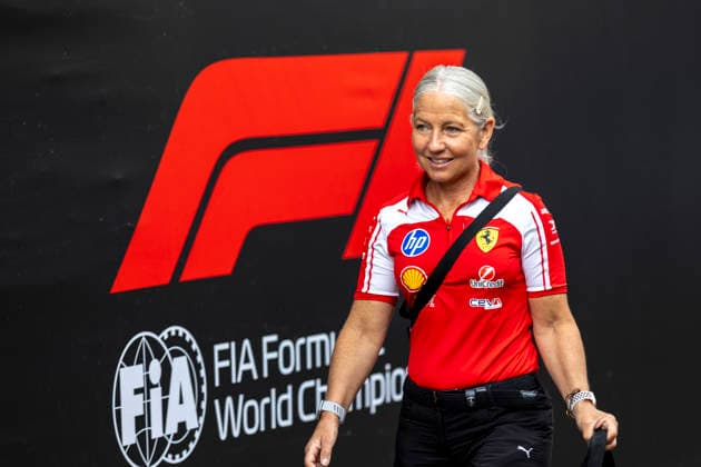 RECORD DATE NOT STATED 6th June 2026: Circuit de Monaco, Monaco: Formula One Monaco Grand Prix, Qualifying Day; Scuderia Ferrari HP driver Lewis Hamilton s PA Angela Cullen in the paddock TimxWilliams