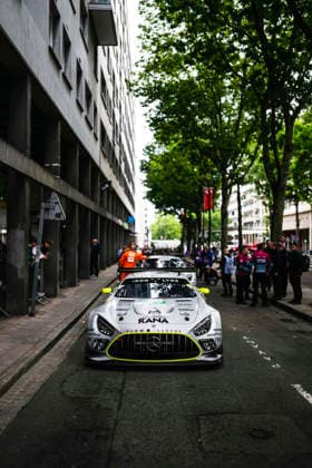 24 HEURES DU MANS 2026 - PESAGE Mercedes-AMG LMGT3, detail during Le Pesage of the 24 Hours of Le Mans 2026, 3rd round of the 2026 FIA World Endurance Championship, from June 5 to 6, 2026 on the Place de la RÃ publique in Le Mans, France - Le MansFrance  Copyright: xCharlyxLopezx