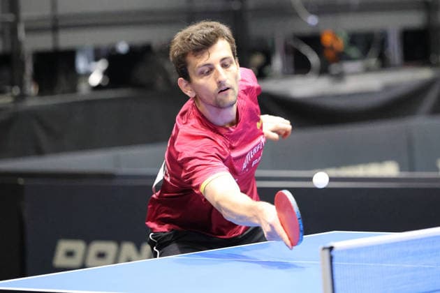 Marcel Neumeier GER Erfurt TT Finals 2026 Deutsche Meisterschaft, Tischtennis Messehalle Erfurt 06.06.2026. GER Erfurt TT Finals 2026 Deutsche Meisterschaft, Tischtennis Messehalle Erfurt 06.06.2026 Thueringen Deutsche Meiterschaft 06.06.2026 Erfurt Copyright: xEibner-Pressefoto JoergxHirschx EP_JHH