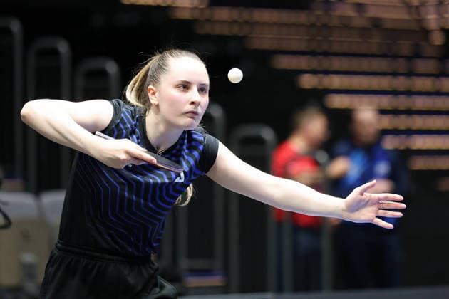 Sophia Klee GER Erfurt TT Finals 2026 Deutsche Meisterschaft, Tischtennis Messehalle Erfurt 06.06.2026. GER Erfurt TT Finals 2026 Deutsche Meisterschaft, Tischtennis Messehalle Erfurt 06.06.2026 Thueringen Deutsche Meiterschaft 06.06.2026 Erfurt Copyright: xEibner-Pressefoto JoergxHirschx EP_JHH