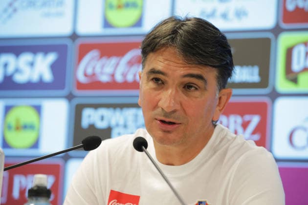 Croatia national team, Nationalteam press in Rijeka Croatia national team coach Zlatko Dalic speaks during Croatia national team press conference, PK, Pressekonferenz at HNK Rijeka Stadium in Rijeka, Croatia on June 06, 2026. as part of pre-world cup training camp and friendly match against Slovenia.  GoranxKovacic PIXSELL