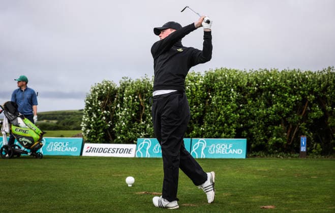 REPRO FREE *PRESS RELEASE NO REPRODUCTION FEE* EDITORIAL USE ONLY Connacht Men s Open Stroke Play Championship, Galway Golf Club, Galway 6 6 2026 William Walshe William Walshe 6 6 2026  Copyright: x INPHO TomxMaherx RDR_4514