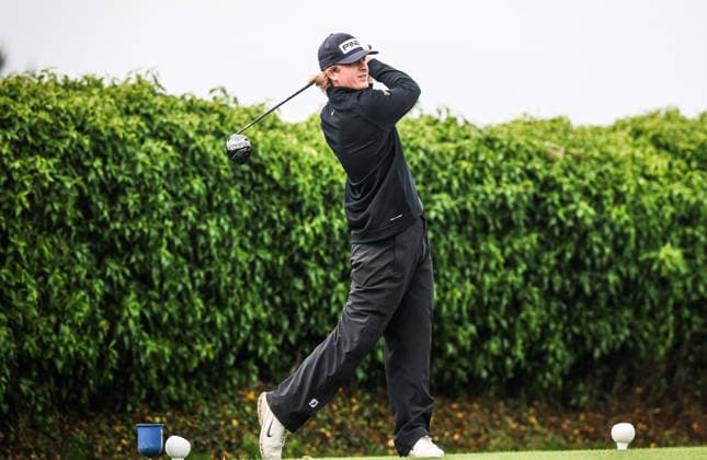 REPRO FREE *PRESS RELEASE NO REPRODUCTION FEE* EDITORIAL USE ONLY Connacht Men s Open Stroke Play Championship, Galway Golf Club, Galway 6 6 2026 Luke Metcalf Luke Metcalf 6 6 2026  Copyright: x INPHO TomxMaherx RDR_5749