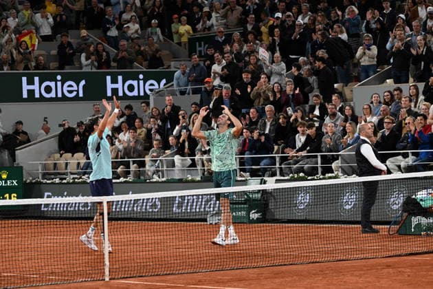 Tennis -Internationaux de France - Roland Garros 2026 - ITF - 06 06 2026 - Tennis -Internationaux de France - Roland Garros 2026 - ITF - 06 06 2026 - victoire du double Granollers Zeballos - Espagne ParisFrance  Copyright: xChryslenexCaillaud Psnewzx