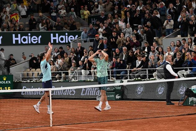 Tennis -Internationaux de France - Roland Garros 2026 - ITF - 06 06 2026 - Tennis -Internationaux de France - Roland Garros 2026 - ITF - 06 06 2026 - victoire du double Granollers Zeballos - Espagne ParisFrance  Copyright: xChryslenexCaillaud Psnewzx