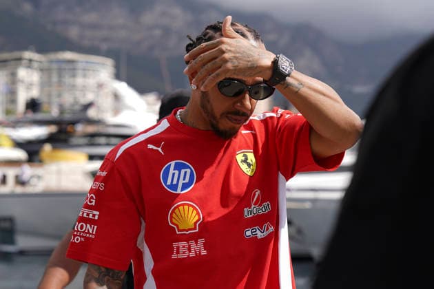 FORMULA ONE MONACO GRAND PRIX 2026 Lewis Hamilton 44 (GBR) Ferrari arriving for qualifying during the Formula 1 Louis Vuitton Monaco Grand Prix 2026, 6th round of the 2026 Formula 1 World Championship, WM, Weltmeisterschaft from June 5th - 7th, 2026 at the Circuit de Monaco, Monte Carlo, Monaco. Credit: Robbie Hoad Every Second Media Editorial use only. All images are copyright Every Second Media Limited. No images may be reproduced without prior permission. Copyright: xIMAGO EveryxSecondxMediax ESM-2024-0248 RobbiexHoadx xEveryxSecondxMediax