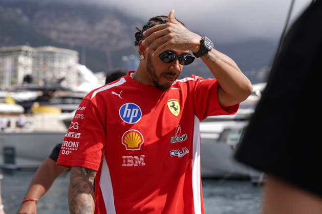 FORMULA ONE MONACO GRAND PRIX 2026 Lewis Hamilton 44 (GBR) Ferrari arriving for qualifying during the Formula 1 Louis Vuitton Monaco Grand Prix 2026, 6th round of the 2026 Formula 1 World Championship, WM, Weltmeisterschaft from June 5th - 7th, 2026 at the Circuit de Monaco, Monte Carlo, Monaco. Credit: Robbie Hoad Every Second Media Editorial use only. All images are copyright Every Second Media Limited. No images may be reproduced without prior permission. Copyright: xIMAGO EveryxSecondxMediax ESM-2024-0250 RobbiexHoadx xEveryxSecondxMediax