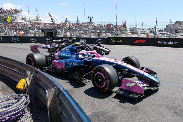 Franco Colapinto (BWT Alpine 43) in der Chiron, 3 Freies Training, Grosser Preis von Monaco, Motorsport, Herren, Formel 1, 06.06.2026 Monte Carlo Monaco MCO