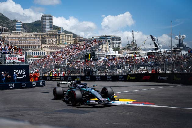 Andrea Kimi Antonelli (Mercedes-AMG Petronas F1 Team, Italien, 12) im F1 W17, MCO, Formel 1 Weltmeisterschaft, Monaco Grand Prix, Monte Carlo, 3. Freies Training, Saison 2026, 06.06.2026 MCO, Formel 1 Weltmeisterschaft, Monaco Grand Prix, Monte Carlo, Saison 2026, 06.06.2026 Monte Carlo Copyright: xEibner-Pressefoto Memmlerx EP_MMR