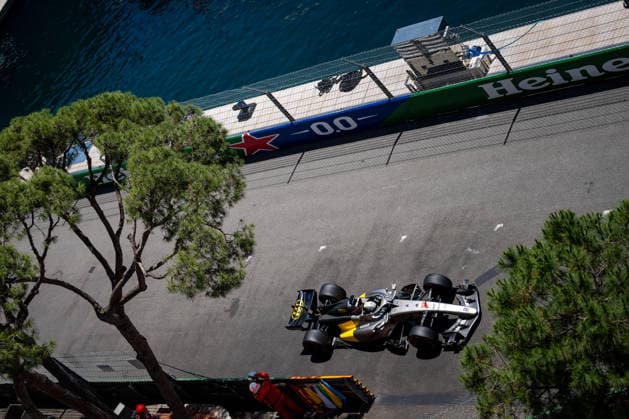 Nico Hülkenberg (Audi Revolut F1 Team, Deutschland, 27) im Audi R26, MCO, Formel 1 Weltmeisterschaft, Monaco Grand Prix, Monte Carlo, 3. Freies Training, Saison 2026, 06.06.2026 MCO, Formel 1 Weltmeisterschaft, Monaco Grand Prix, Monte Carlo, Saison 2026, 06.06.2026 Monte Carlo Copyright: xEibner-Pressefoto Memmlerx EP_MMR
