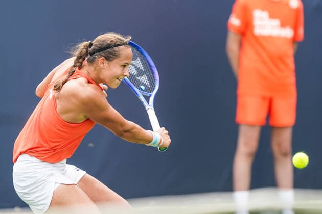 2026-06-06 - Libema Open 2026 ROSMALEN, NETHERLANDS - JUNE 6: Hanne Vandewinkel of Belgium during the Libema Open 2026 at the Autotron on June 6, 2026 in Rosmalen, Netherlands Rosmalen Autotron Netherlands Content not available for redistribution in The Netherlands directly or indirectly through any third parties. Copyright: xAndrexWeeningx
