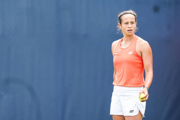 2026-06-06 - Libema Open 2026 ROSMALEN, NETHERLANDS - JUNE 6: Hanne Vandewinkel of Belgium during the Libema Open 2026 at the Autotron on June 6, 2026 in Rosmalen, Netherlands Rosmalen Autotron Netherlands Content not available for redistribution in The Netherlands directly or indirectly through any third parties. Copyright: xAndrexWeeningx