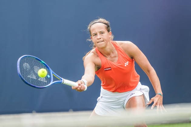 2026-06-06 - Libema Open 2026 ROSMALEN, NETHERLANDS - JUNE 6: Hanne Vandewinkel of Belgium during the Libema Open 2026 at the Autotron on June 6, 2026 in Rosmalen, Netherlands Rosmalen Autotron Netherlands Content not available for redistribution in The Netherlands directly or indirectly through any third parties. Copyright: xAndrexWeeningx