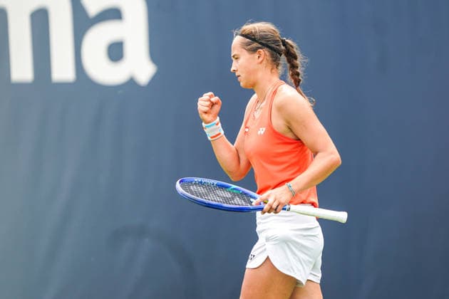 2026-06-06 - Libema Open 2026 ROSMALEN, NETHERLANDS - JUNE 6: Hanne Vandewinkel of Belgium during the Libema Open 2026 at the Autotron on June 6, 2026 in Rosmalen, Netherlands Rosmalen Autotron Netherlands Content not available for redistribution in The Netherlands directly or indirectly through any third parties. Copyright: xAndrexWeeningx