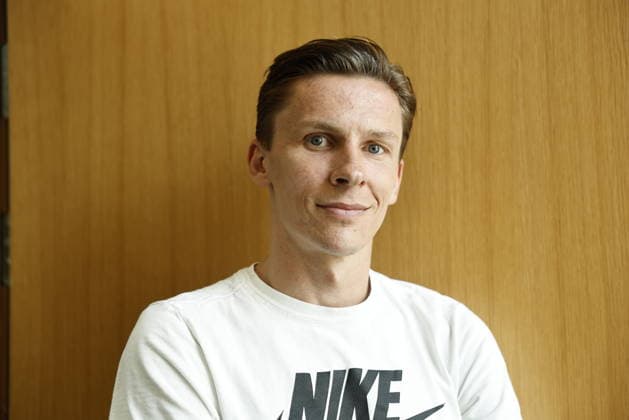 STOCKHOLM, SWEDEN 20260606 Andreas Almgren during a press conference, PK, Pressekonferenz at Scandic Continental ahead of Sunday s Diamond League gala (Bauhaus gala). STOCKHOLM SWEDEN x60160x