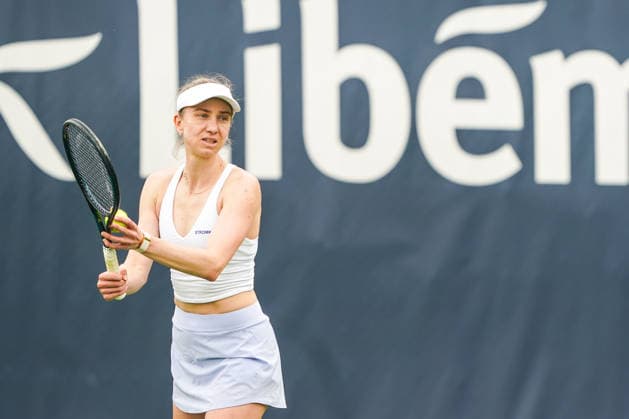 2026-06-06 - Libema Open 2026 ROSMALEN, NETHERLANDS - JUNE 6: Mona Barthel of Germany during the Libema Open 2026 at the Autotron on June 6, 2026 in Rosmalen, Netherlands Rosmalen Autotron Netherlands Content not available for redistribution in The Netherlands directly or indirectly through any third parties. Copyright: xAndrexWeeningx