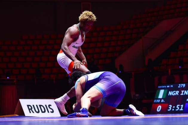World Ranking Series Ulaanbaatar Open 76kg WW - Kajal Kajal (IND) df. Damola Hannah Ojo (NGR)