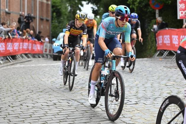 Heistse Pijl 2026 Cycling Race HEIST-OP-DEN-BERG, BELGIUM - JUNE 06 : Su Haoyu (CHN) of XDS Astana Team during the 55th edition of Heistse Pijl an UCI Class 1.1 one day cycling road race for Men Elite of km with start in Vosselaar and finish in Heist-op-den-Berg on June 6, 2026 in Heist-op-den-Berg, Belgium, 06 06 2026 Heist-op-den-Berg Belgium  Copyright: xRex