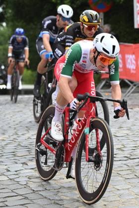 Heistse Pijl 2026 Cycling Race HEIST-OP-DEN-BERG, BELGIUM - JUNE 06 : Serrano Javier (ESP) of Team Polti VisitMalta during the 55th edition of Heistse Pijl an UCI Class 1.1 one day cycling road race for Men Elite of km with start in Vosselaar and finish in Heist-op-den-Berg on June 6, 2026 in Heist-op-den-Berg, Belgium, 06 06 2026 Heist-op-den-Berg Belgium  Copyright: xRex