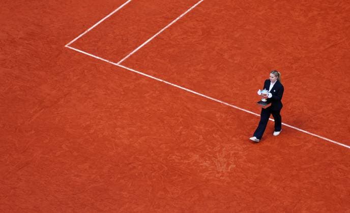 The trophy ahead of the Ladies Final between Mirra Andreeva and Maja Chwalinska French Open Tennis, Day Fourteen, Tennis, Roland Garros, Paris, France - 06 Jun 2026Paris Roland Garros France EDITORIAL USE ONLY No use with unauthorised audio, video, data, fixture lists, club league logos or live services. Online in-match use limited to 120 images, no video emulation. No use in betting, games or single club league player publications. Copyright: xJavierxGarcia Shutterstockx 16906570b