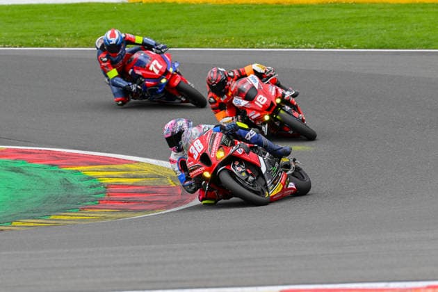 MOTO : 8Heures de Spa-Francorchamps - championnat FIM EWC 2026 - 06 06 2026 38 Champion-hert Powered By Mrp (BEL) Bmw M 1000 Rr (SST) driven by Balint Kovacs (HUN) Jan Buhn (DEU) Loris Cresson (BEL), during the 8H Spa Motos, the second round of the 2026 FIM EWC Championship, on the Spa-Francorchamps circuit in Francorchamps, Belgium, from June 5 to 6, 2026. FRANCORCHAMPSBelgium  Copyright: xMPSxAGENCYx