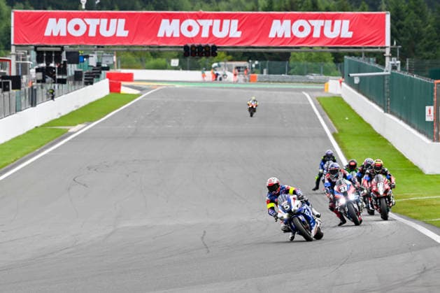 MOTO : 8Heures de Spa-Francorchamps - championnat FIM EWC 2026 - 06 06 2026 5 F.c.c. Tsr Honda France (JPN) Honda Cbr 1000 Rr-r (EWC) driven by Alan Techer (FRA) Corentin Perolari (FRA) John Mcphee (GBR), during the 8H Spa Motos, the second round of the 2026 FIM EWC Championship, on the Spa-Francorchamps circuit in Francorchamps, Belgium, from June 5 to 6, 2026. FRANCORCHAMPSBelgium  Copyright: xMPSxAGENCYx