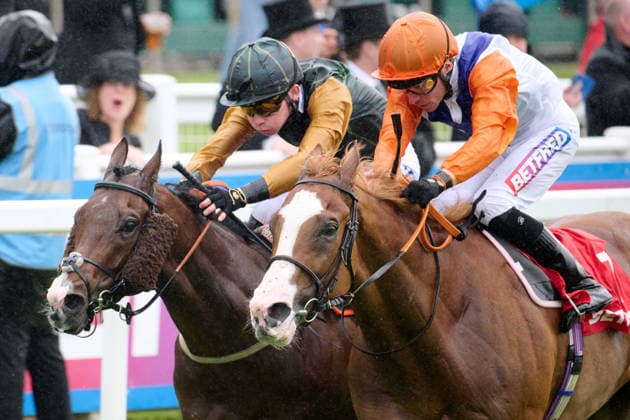 The Betfred Derby Festival 2026, Epsom, UK Epsom, UK. 6 June, 2026. Ten Bob Tony (ridden by Kieran Shoemark) wins the Betfred Tattenham Corner Stakes, Epsom Downs Racecourse, The Betfred Derby Festival 2026., Credit:Bart Lenoir Avalon UK, Epsom  Copyright: xBartxLenoirx xAvalonx 1108295871