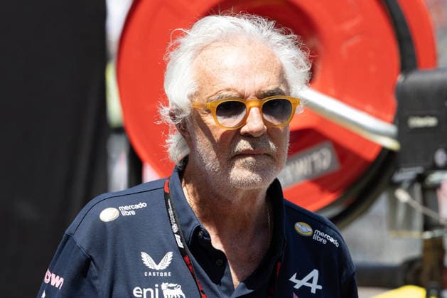 06.06.2026, xrarjax, Motorsport FIA Formel 1, Großer Preis von Monaco 2025 v.l. Sonderberater Flavio Briatore (BWT Alpine F1 Team) (FIA REGULATIONS PROHIBIT ANY USE OF PHOTOGRAPHS as IMAGE SEQUENCES and or QUASI-VIDEO) Monte Carlo