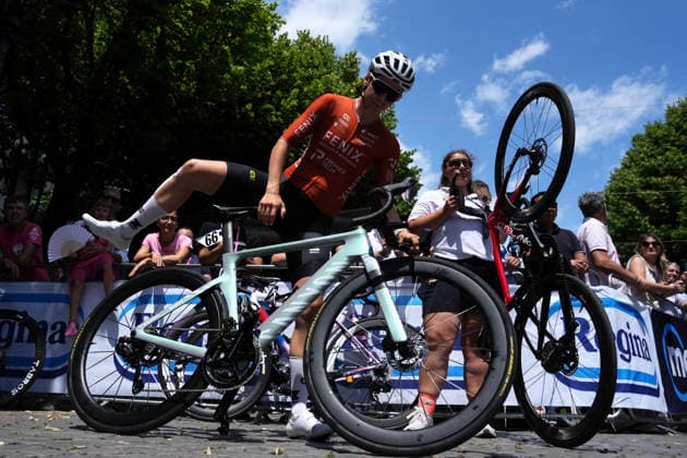 Austria™s Christina Schweinberger of Fenix-Premier Tech™s during Stage 8 of the Giro d™Italia Women, from Rivoli to Sestriere, Italy, Saturday, June 6, 2026  Copyright: xDavidexSpada LaPressex
