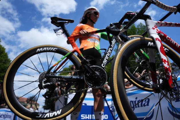 United States™s Caroline Wreszin of St Michel - Preference Home - Auber93™s during Stage 8 of the Giro d™Italia Women, from Rivoli to Sestriere, Italy, Saturday, June 6, 2026  Copyright: xDavidexSpada LaPressex