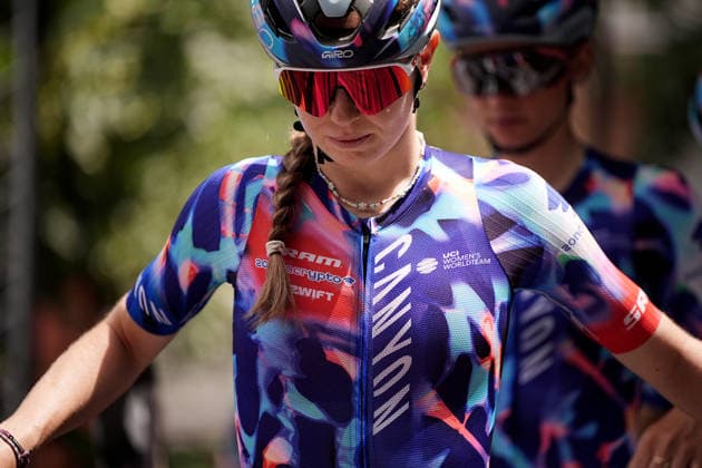 Germany™s Antonia Niedermaier of Canyon SRAM Zondacrypto™s during Stage 8 of the Giro d™Italia Women, from Rivoli to Sestriere, Italy, Saturday, June 6, 2026  Copyright: xMarcoxAlpozzi LaPressex
