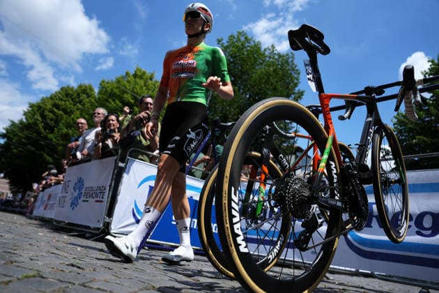 France™s Emilie Morier of St Michel - Preference Home - Auber93™s during Stage 8 of the Giro d™Italia Women, from Rivoli to Sestriere, Italy, Saturday, June 6, 2026  Copyright: xDavidexSpada LaPressex