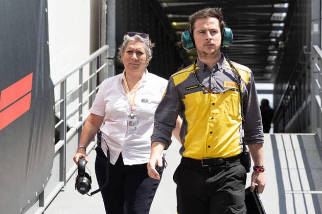 06.06.2026, xrarjax, Motorsport FIA Formel 1, Großer Preis von Monaco 2025 v.l. Sandrine Gomez (FIA) (FIA REGULATIONS PROHIBIT ANY USE OF PHOTOGRAPHS as IMAGE SEQUENCES and or QUASI-VIDEO) Monte Carlo