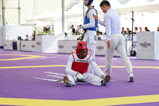 IPA85393701 - Y. Liang (China) vs O.G. Salim (Hungary) -68kg, Rome World taekwondo Grand Prix 2026 during World Taekwondo Roma Grand Prix 2026, Taekwondo match in Rome, Italy, June 06 2026  Copyright: xLuigixMariani IPAxSportx xx 85393701