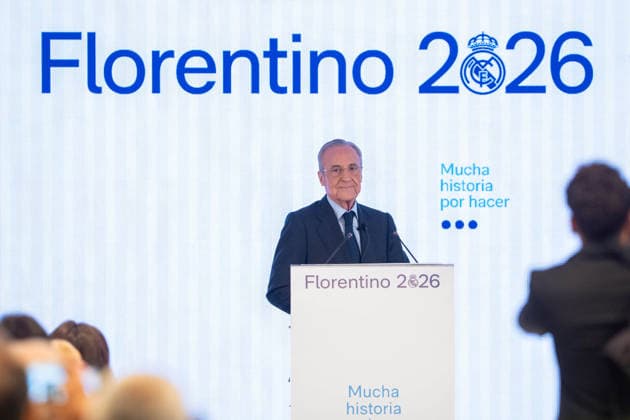 Real Madrid CF Elections 2026. Florentino Perez during his closing campaign event of his candidacy for the presidency of Real Madrid CF. June 6, 2026. (ALTERPHOTOS Acero) MadridSpain  Copyright: xAcerox