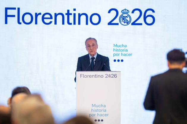Real Madrid CF Elections 2026. Florentino Perez during his closing campaign event of his candidacy for the presidency of Real Madrid CF. June 6, 2026. (ALTERPHOTOS Acero) MadridSpain  Copyright: xAcerox