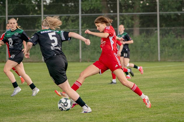 Fußball I Frauen I Saison 2025-2026 I Niedersachsen-Pokal I Finale I FC Jesteburg-Bendestorf - Hannover 96 I 06.06.2026 Barsinghausen August-Wenzel-Stadion Deutschland Copyright: xLobeca JonasxBoningx