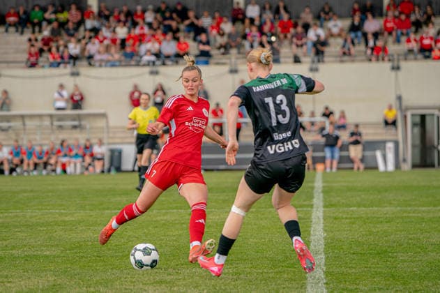 Fußball I Frauen I Saison 2025-2026 I Niedersachsen-Pokal I Finale I FC Jesteburg-Bendestorf - Hannover 96 I 06.06.2026 Barsinghausen August-Wenzel-Stadion Deutschland Copyright: xLobeca JonasxBoningx