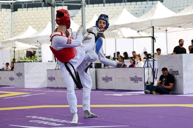 CONTACT - Taekwondo - World Taekwondo Rome Grand Prix 2026 Photo by IPA ABACAPRESS.COM85393710 - J.V. Souza (Brazil) vs K.S. Borgen (Norway) -68kg, Rome World taekwondo Grand Prix 2026 during World Taekwondo Roma Grand Prix 2026, Taekwondo match in Rome, Italy, June 06 2026 Roma Italy  Copyright: xIPAxSport ABACAx