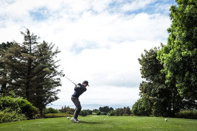 REPRO FREE *PRESS RELEASE NO REPRODUCTION FEE* EDITORIAL USE ONLY Connacht Men s Open Stroke Play Championship, Galway Golf Club, Galway 6 6 2026 Thomas Abom Thomas Abom 6 6 2026  Copyright: x INPHO TomxMaherx ISS_3665
