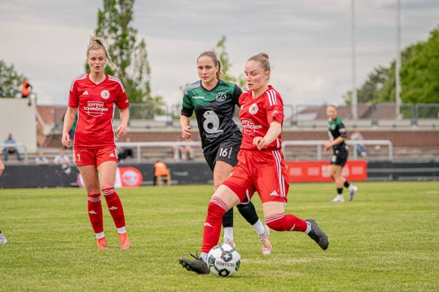 Fußball I Frauen I Saison 2025-2026 I Niedersachsen-Pokal I Finale I FC Jesteburg-Bendestorf - Hannover 96 I 06.06.2026 Barsinghausen August-Wenzel-Stadion Deutschland Copyright: xLobeca JonasxBoningx