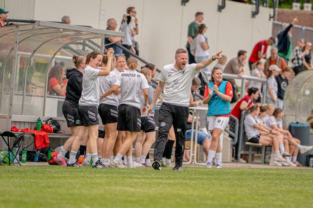 Fußball I Frauen I Saison 2025-2026 I Niedersachsen-Pokal I Finale I FC Jesteburg-Bendestorf - Hannover 96 I 06.06.2026 Barsinghausen August-Wenzel-Stadion Deutschland Copyright: xLobeca JonasxBoningx
