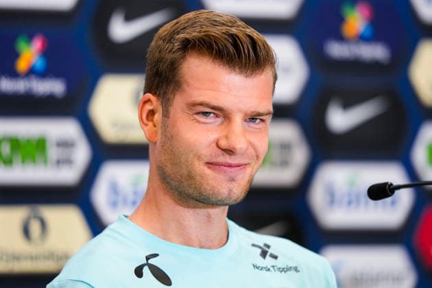 World Cup 2026 Greensboro , USA 20260606 Norway s Alexander Sorloth during a press conference with the Norwegian men s national football team at The University of North Carolina Greensboro UNCG Photo Fredrik Varfjell NTB Greensboro United States EDITORIAL USE ONLY RESTRICTED USE FOR BETTING COMPANIES  Copyright: xFredrikxVarfjellx xNTBx