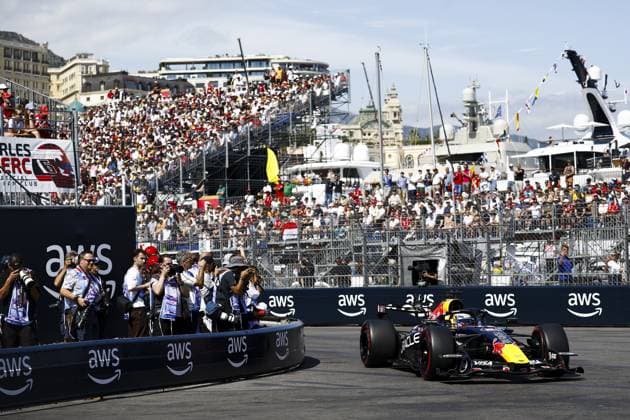MONACO - Max Verstappen (Red Bull Racing) during qualifying at the Circuit de Monaco ahead of the Monaco Grand Prix. SEM VAN DER WAL ANP xVIxANPxSportx xxANPxIVx 560279514 originalFilename: 560279514.jpg