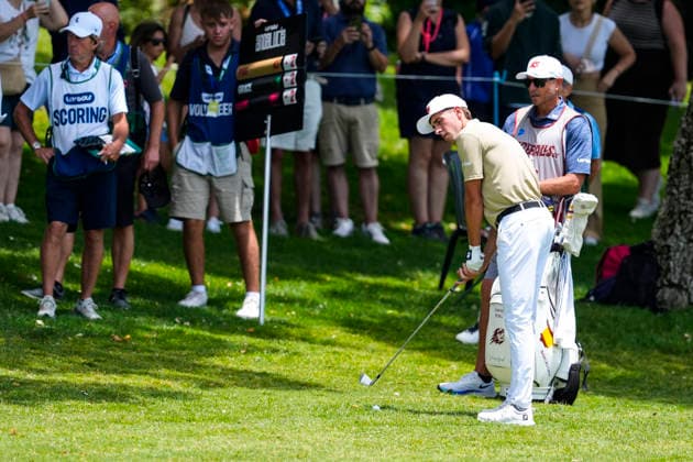 June 6, 2026, Cadiz, Cadiz, SPAIN: David Puig of Fireball team in action during day three of the LIV Golf Andalucia at Golf Club Royal of Valderrama on June 6, 2026 in Cadiz, Spain. LIV Golf Andalucia 2026 - Day Three  - ZUMAa181 20260606_zaa_a181_023 Copyright: xJoaquoÂ­NxCorcherox